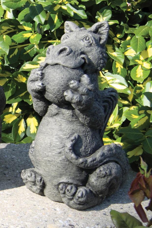 Lil Dragon - Playing Ball – Massarelli Lawn Ornaments