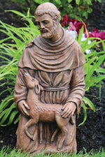 
      21" St. Francis With Fawn
      