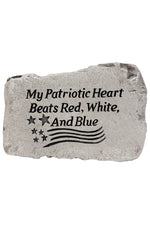 
      My Patriotic Heart Beats Red White & Blue
      