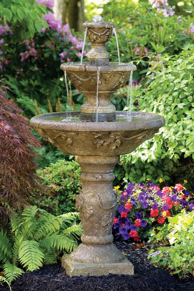Three Tier Harvest Fountain