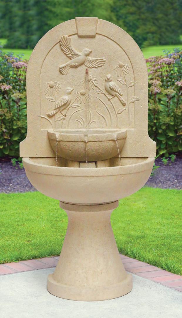 Massarelli's Laveen Arch Bird Wall Fountain