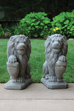 
      19" Lion With Shield - Left
      