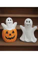 
      Contemporary Pumpkin & Ghost
      