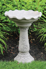 
      Wild Flower Bird Bath
      