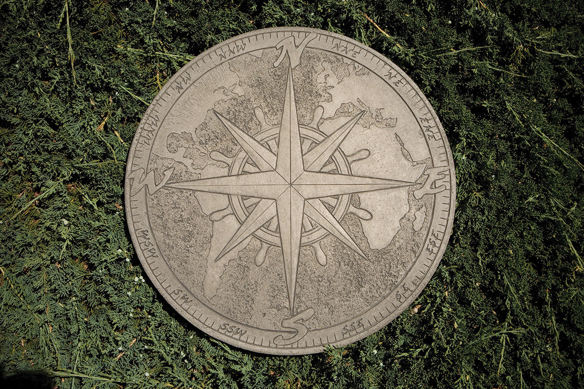 Massarelli's Compass Stepping Stone