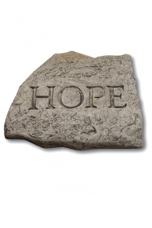 Massarelli's HOPE Garden Greeting Stone