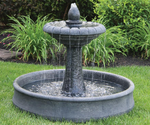 36" Hampton Fountain On 46" Round Pool