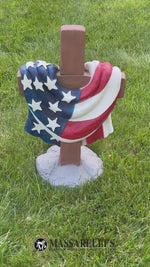 
      24" USA Memorial Cross
      