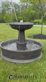 
      30" Paloma Fountain on 38" One Piece Pool
      