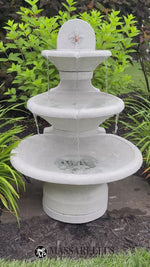 
      Fleur De Lis Tiered Wall Fountain
      